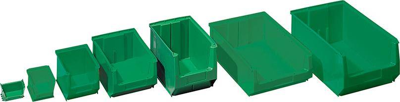 Sichtlagerkasten mk4 B148xT240xH130 mm grün VE 25 Stk. - Artikel: 7830403518