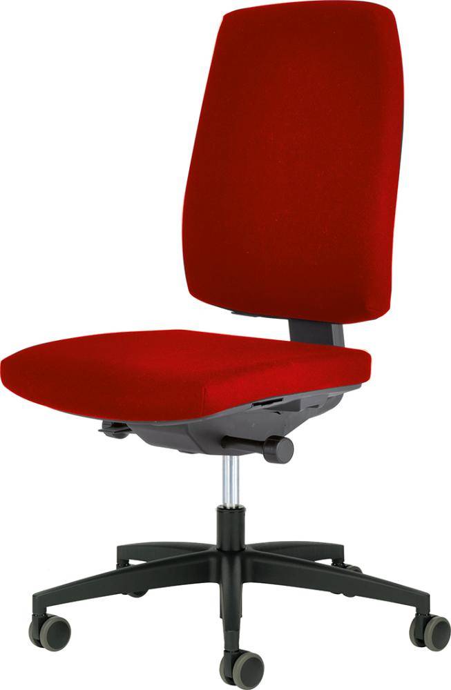 Bürodrehstuhl rot favorite 441-1 o Arml. - Artikel: 7830403579