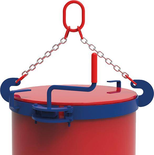 Fass-Bandagengreifer 600 kg Tragkraft - Artikel: 7830604108