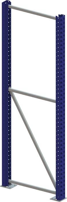 Ständerrahmen SR 85/20 H4900xB85xT800mm enzianblau,RAL 5010 ku.-besch.META