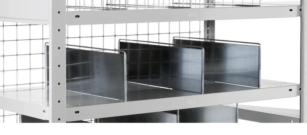 Fachteiler durchgehend T300xH500 mm verzinkt