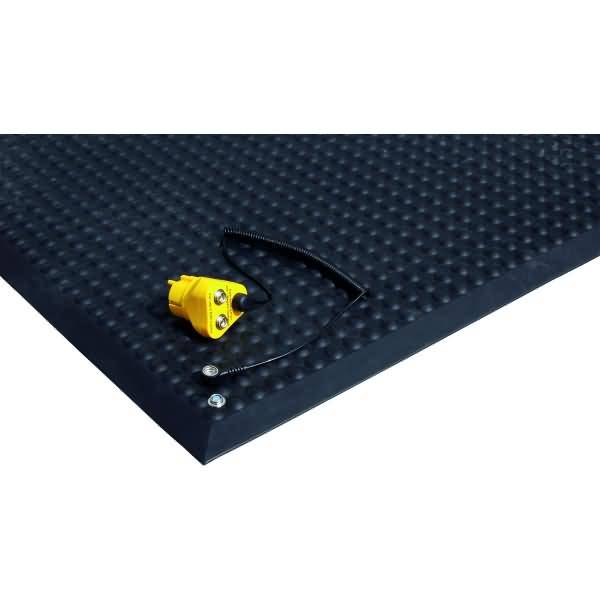 Arbeitsplatzmatte Yoga Ergo Fusion 95x125cm schwarz