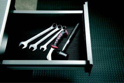 Feinriefenmatte YOGA LINE Basic schwarz B100 cm x max.L 10 m Zuschnitt pro Laufmeter