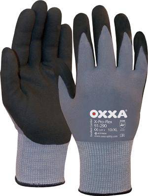 Handschuh Oxxa X-Pro-Flex NFT, Gr.11, schwarz - Artikel: 8718249011818