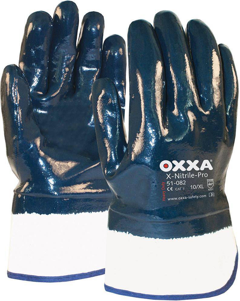 Handschuh Oxxa X-Nitrile-Pro, Gr.9, Stulpe beschichtet - Artikel: 8718249034930