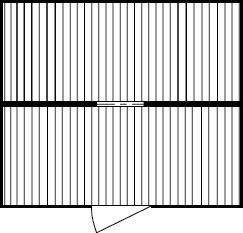 Materialcontainer lack. vormont. B 5080xT 4340mm