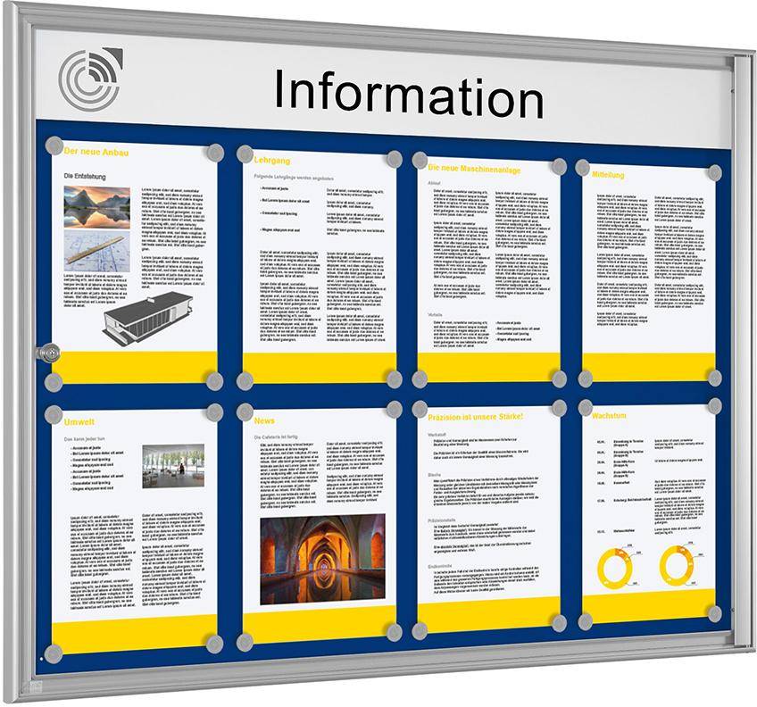 Schaukasten E-08 QA anth.985x760x27mm - Artikel: 7830512077