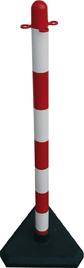 Kettenständer KST D 40mm, rot-weiss