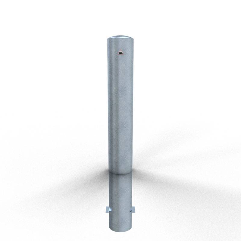 Schake Stahlrohrpoller ortsfest aus Stahlrohr verzinkt Ø152x3,2mm zum Einbetonieren 1500mm Gesamtlänge