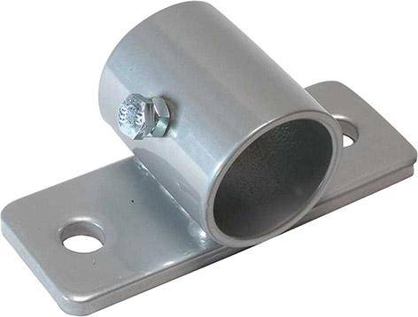 Deckenbefestigung Rohr 1"grau, pulverbeschichtet