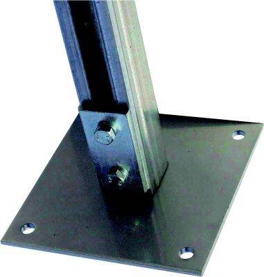 Vorhang-Ständer 40X40X2,5 mm f. C-profil