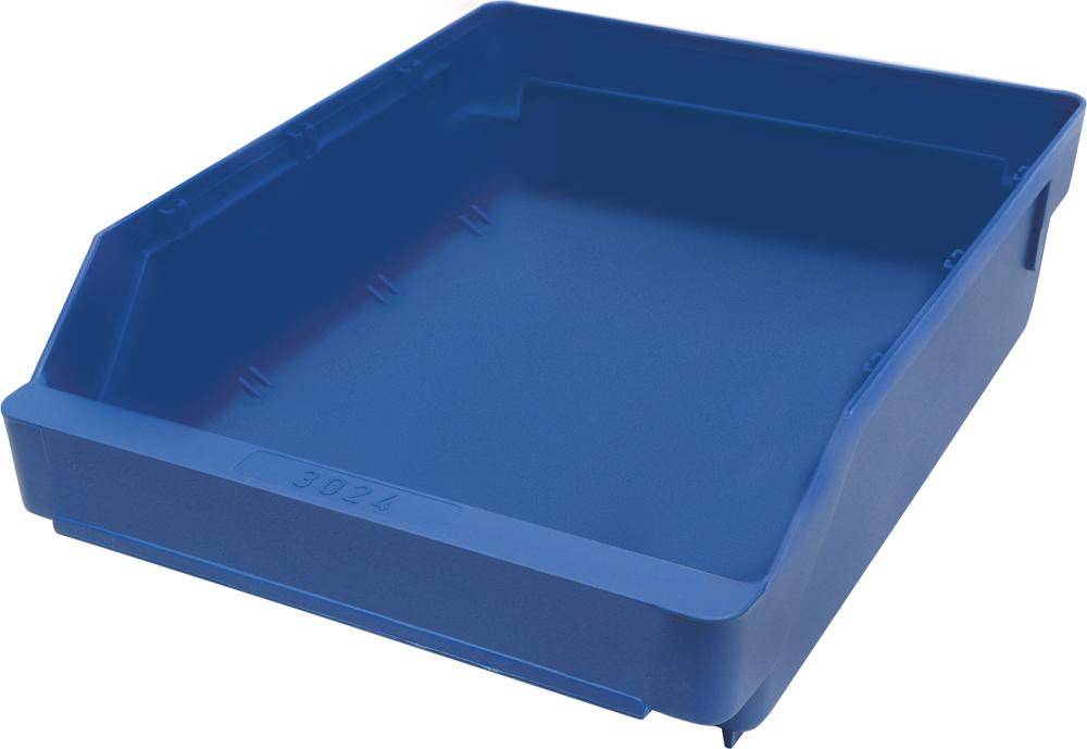 Kleinteilekasten B240xT300xH95 mm blau - Artikel: 7830418018