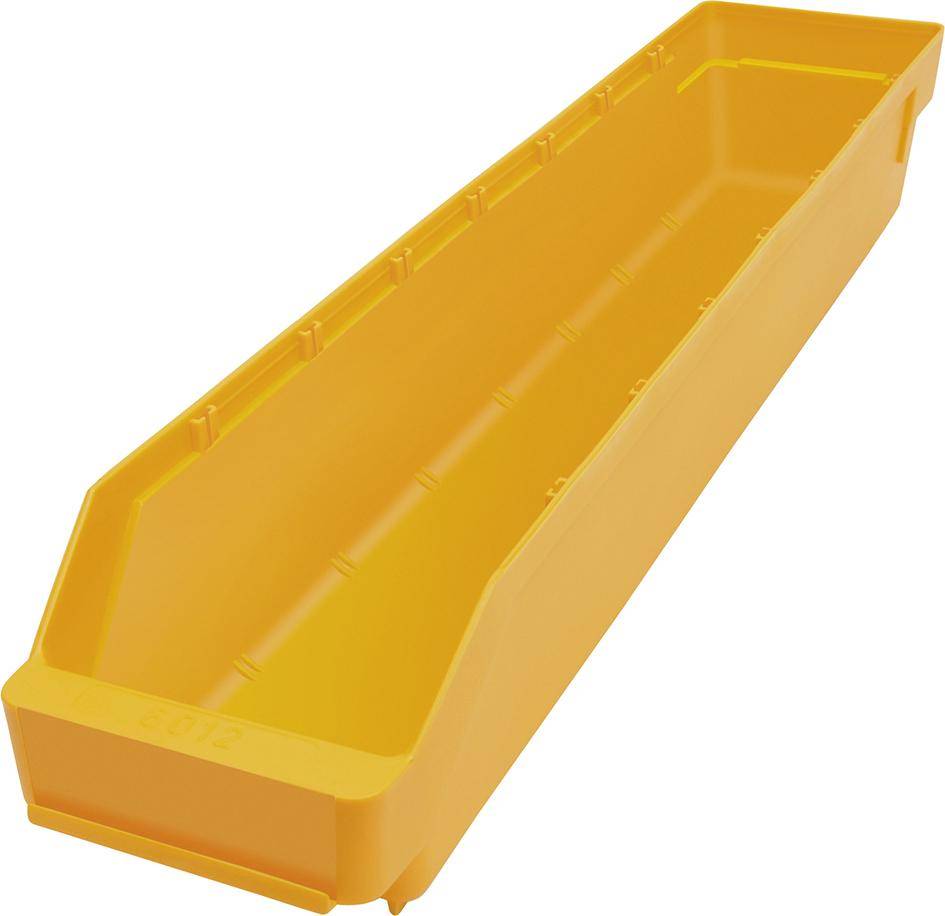 Kleinteilekasten B120xT600xH95 mm gelb - Artikel: 7830418055