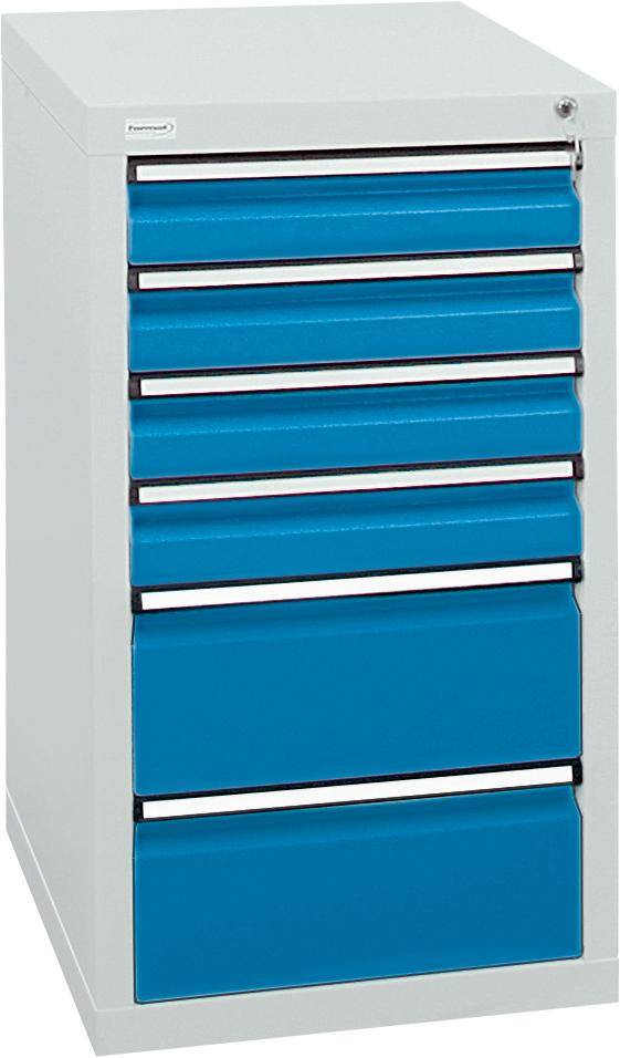 Schubladenschrank STS1 900x500x500 7035/5012 7111578