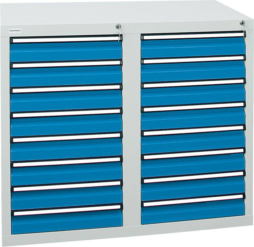 Schubladenschrank STS2 900x1000x500 7035/5012 7112178