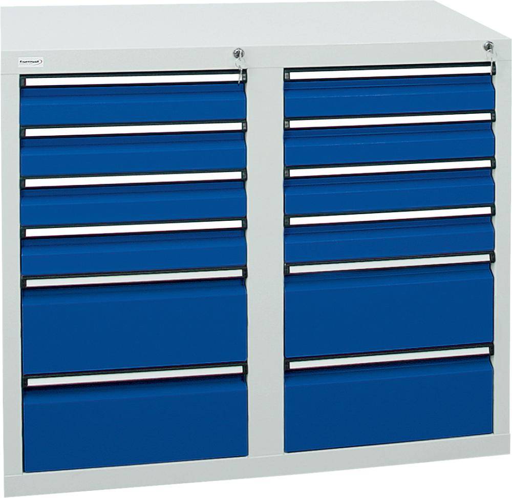 Schubladenschrank STS2 900x1000x500 7035/5010 7112674