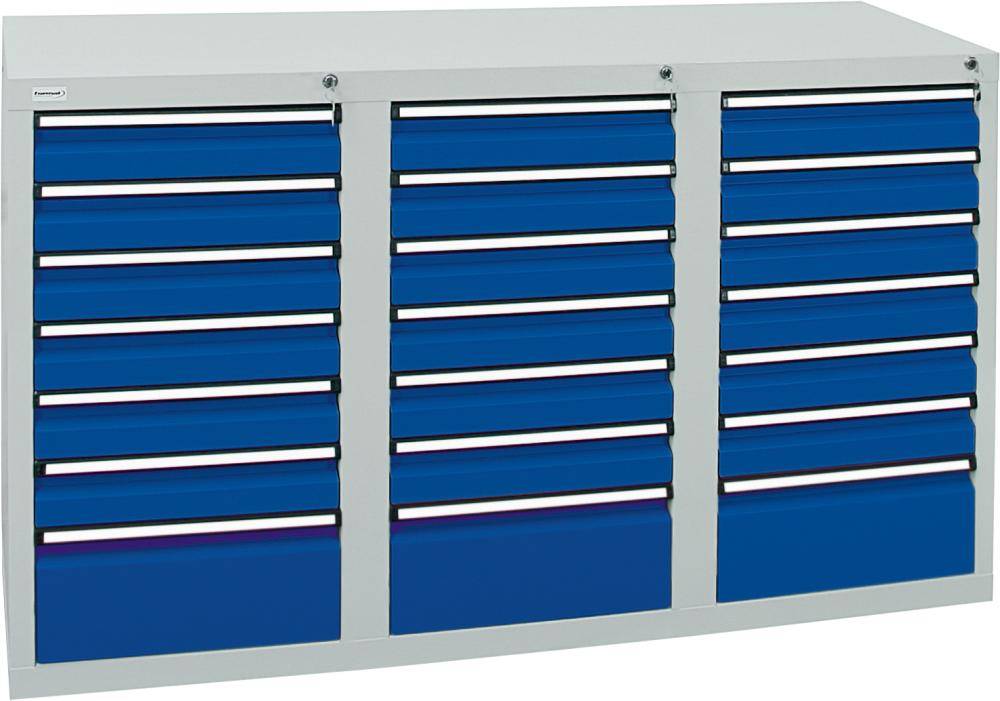 Schubladenschrank STS3 900x1500x500 7035/5010 7113274
