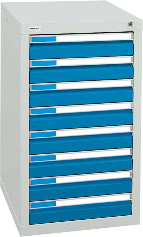 Schubladenschrank ESTA1 900x500x500 7035/5012 7611178