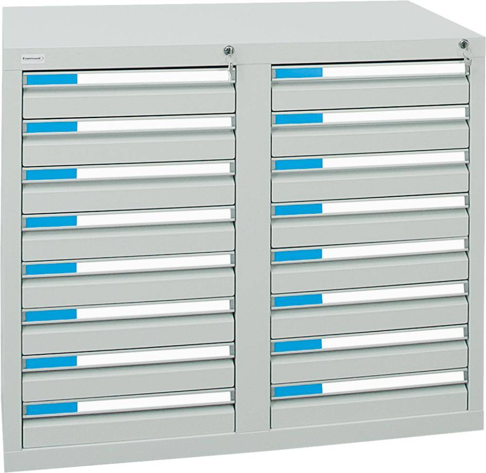 Schubladenschrank ESTA2 900x1000x500 7035/7035 7612107