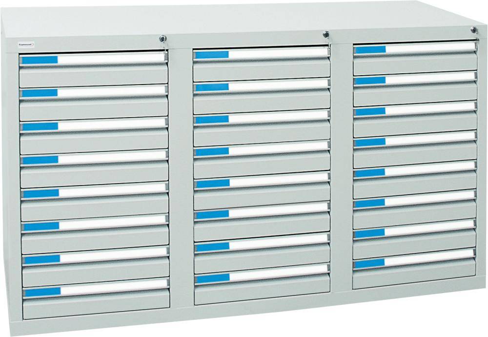 Schubladenschrank ESTA3 900x1500x500 7035/7035 7613107