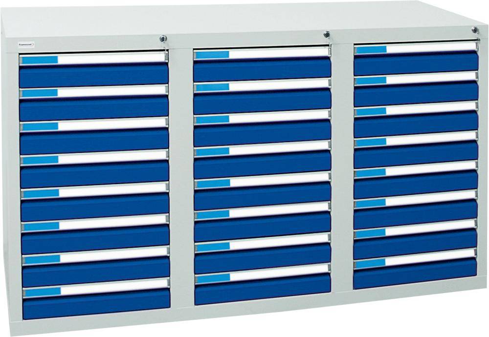 Schubladenschrank ESTA3 900x1500x500 7035/5010 7613174