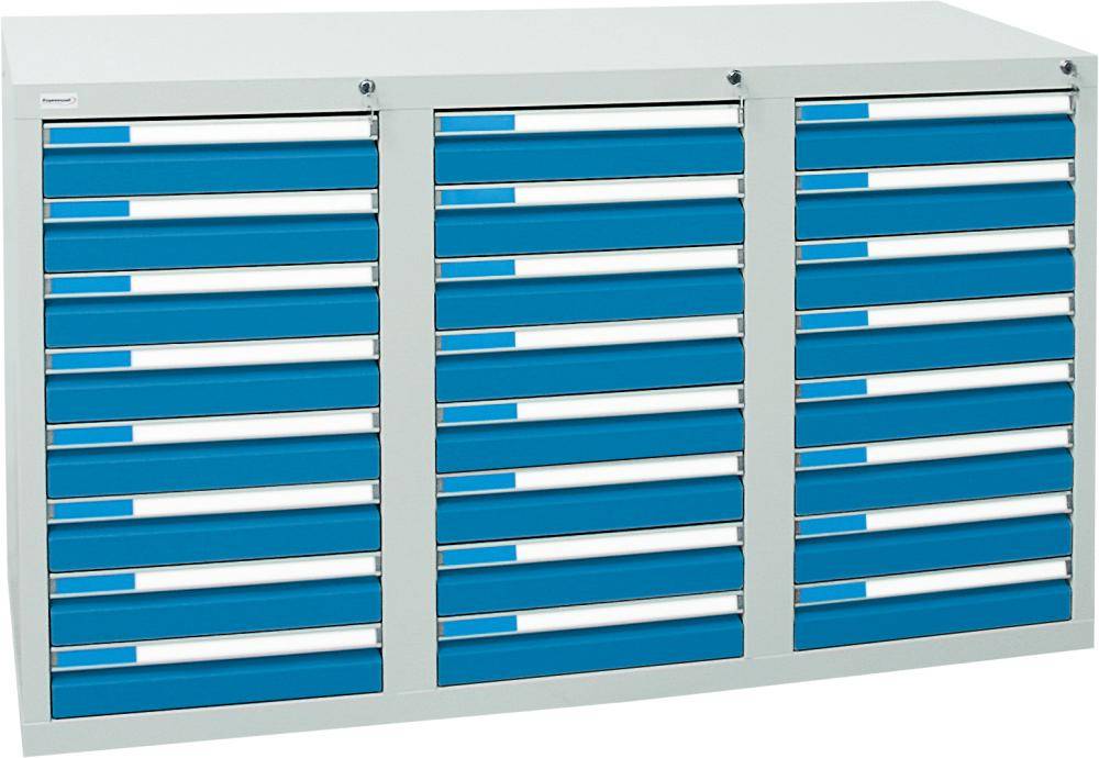 Schubladenschrank ESTA3 900x1500x500 7035/5012 7613178