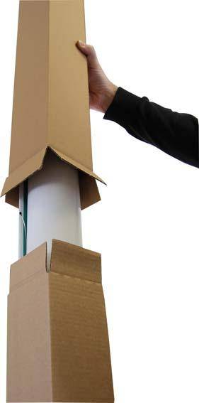 Karton 1-wellig,VE25, 108x108x1000mm, A0,Q.1.2