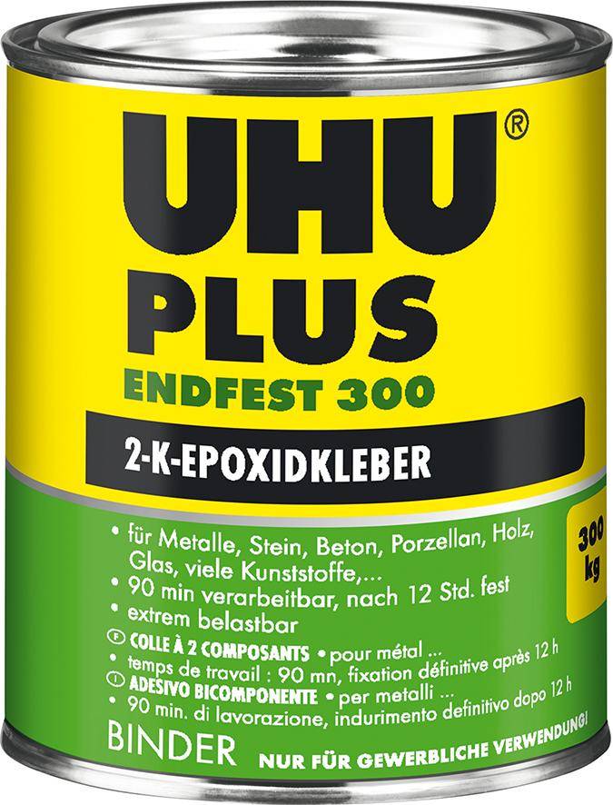 2-KomponentenepoxidkleberPLUS ENDFEST 300 Dose Binder 915g UHU