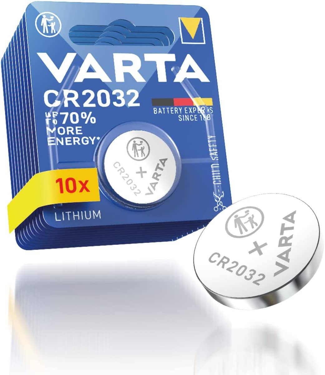 Varta Knopfzelle CR2032 Batterie 3V Lithium Coin Retail