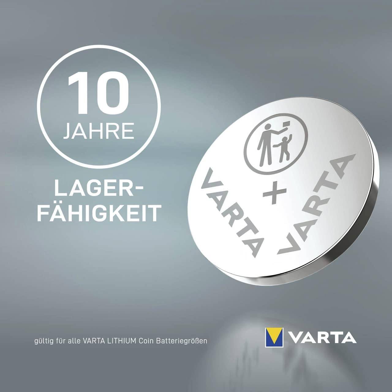 Varta Knopfzelle CR2032 Batterie 3V Lithium Coin Retail