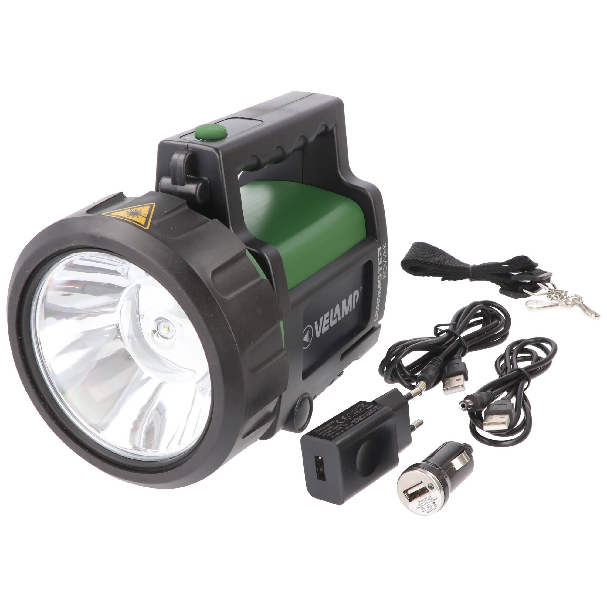 Velamp DOOMSTER POWER: Akku-Handleuchte anti blackout LED CREE 5W
