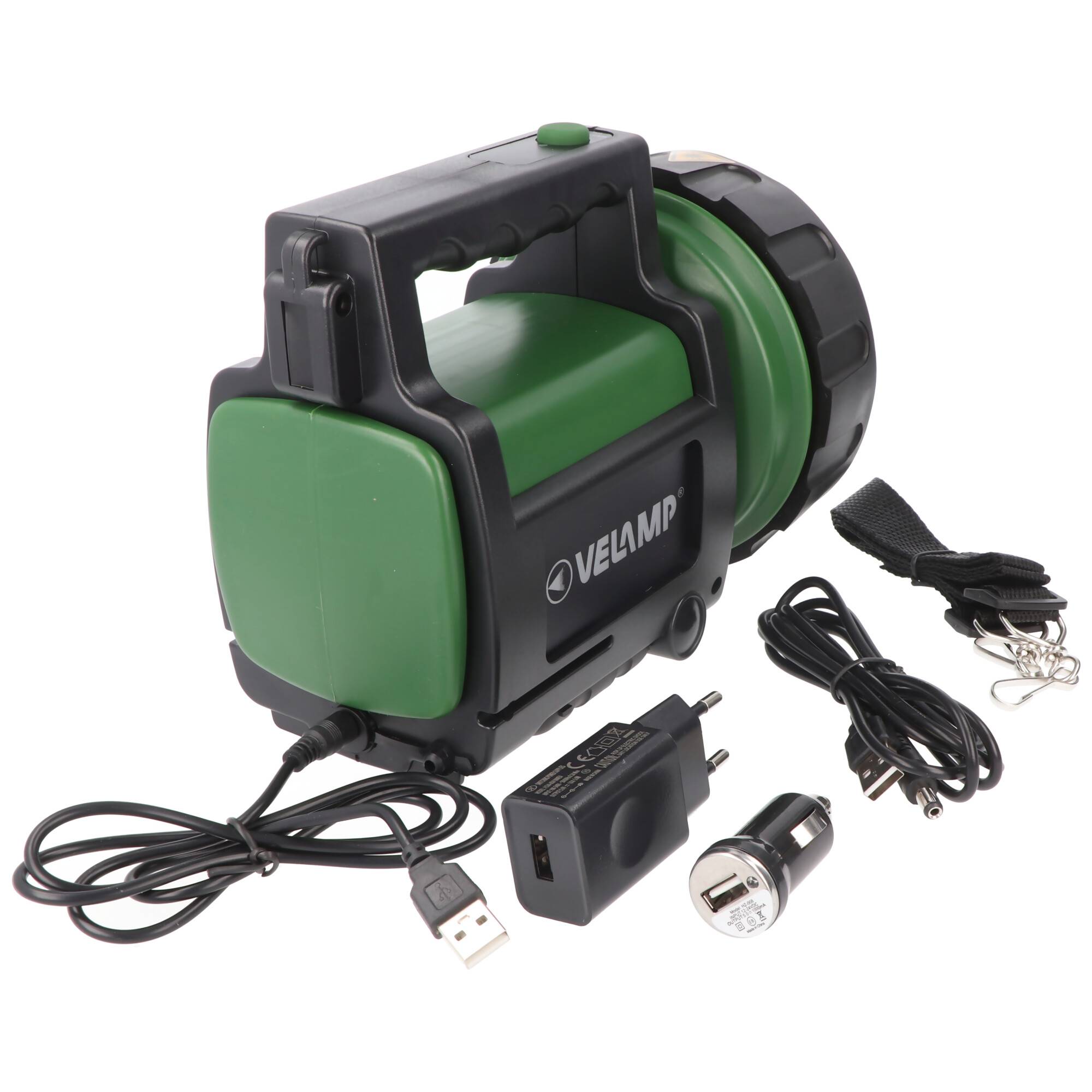 Velamp DOOMSTER POWER: Akku-Handleuchte anti blackout LED CREE 5W