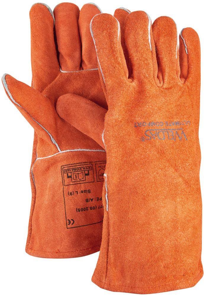 Schweißerhandschuh Nr. 10-2101, Gr. L rot (1 Paar) Weldas