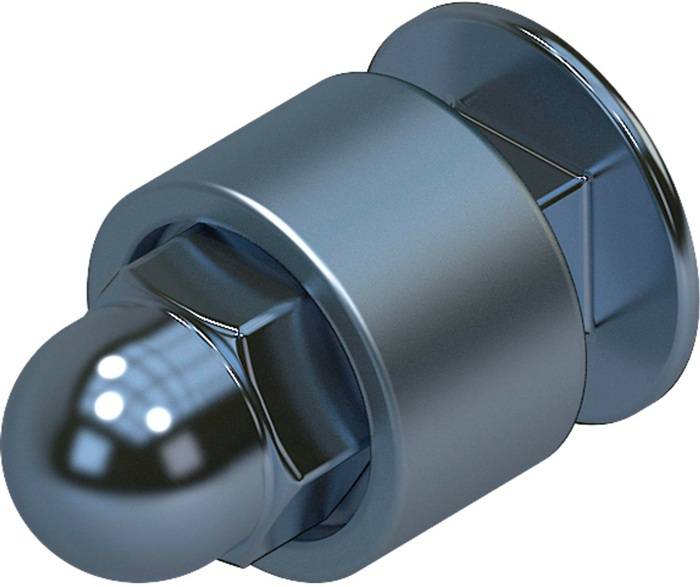 Schienensperre G.0,25kg VA lösbar oben Zarges