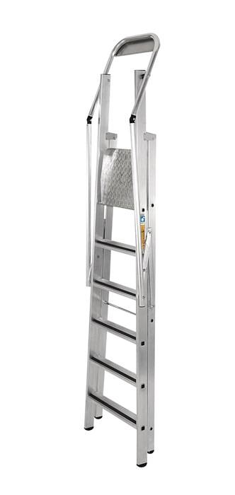 Stufenleiter ZAP Safemaster S 4Stufen L.1,96m Arbeits-H.3,06m G.13kg Zarges