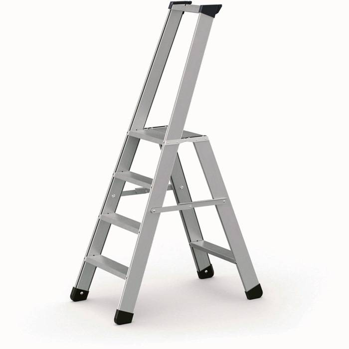 Stufen-Stehleiter Seventec S 4Stufen L.1,67m Arbeits-H.2,9m LM G.7kg Zarges