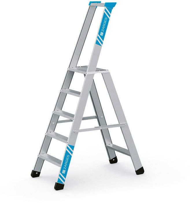 Stufen-Stehleiter Seventec S 5Stufen L.1,9m Arbeits-H.3,1m LM G.8kg Zarges