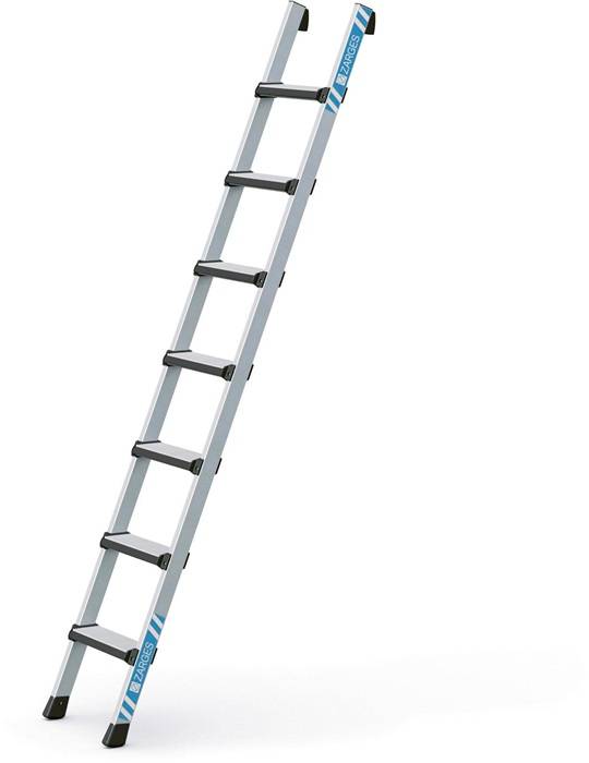 Stufen-Anlegeleiter Comfortstep L 7Stufen L.1,87m Arbeits-H.3 G.4,8kg Zarges