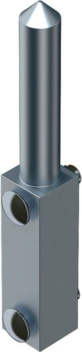 Schienensteckvorrichtung L.25cm G.1,1kg VA Zarges