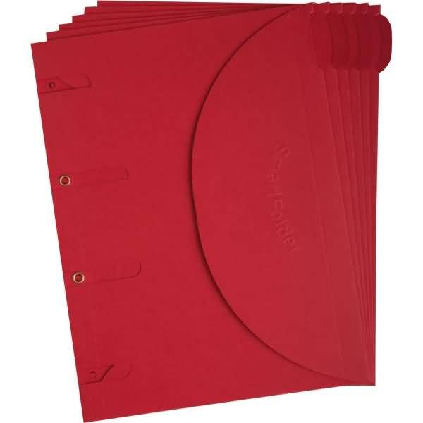Ordnungsmappe Smartfolder A4 Standard rot VE=100 Stück