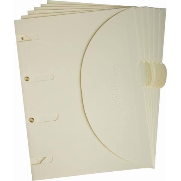 Ordnungsmappe Smartfolder A4 Standard creme VE=6 Stück