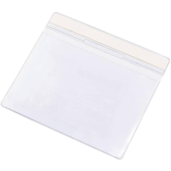 Kennzeichnungshülle A5 quer PVC selbstklebend transparent VE=10 Stück