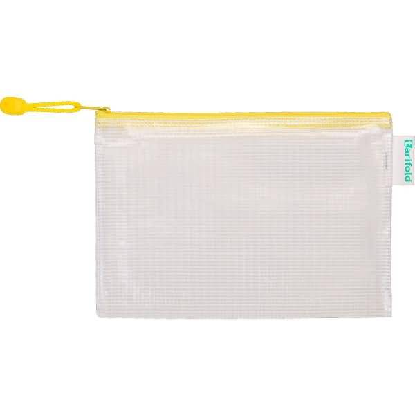 Reißverschlusstasche PVC blau A5 235x165mm VE=8 Stück