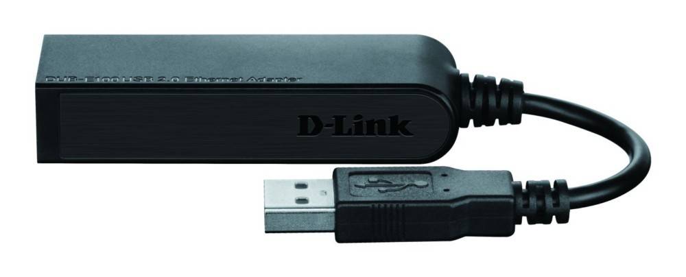 Ein schwarzer D-Link USB-Adapter mit angeschlossenem USB-Stecker, der zur Verbesserung der drahtlosen Netzwerkverbindung für Geräte entwickelt wurde.