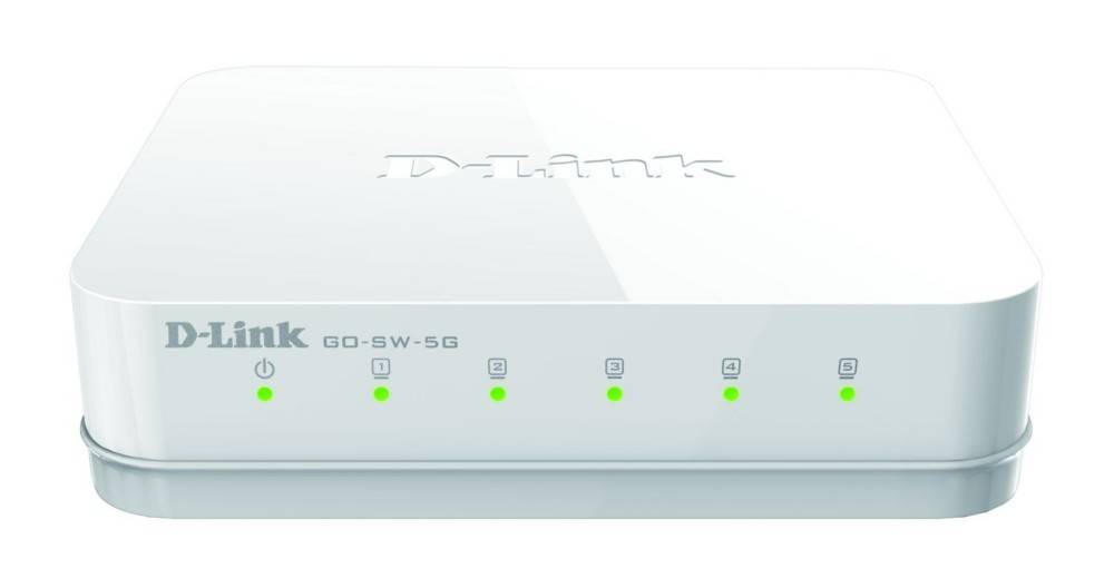 DLink Deutschland Gigabit Desktop Switch GO-SW-5G/E