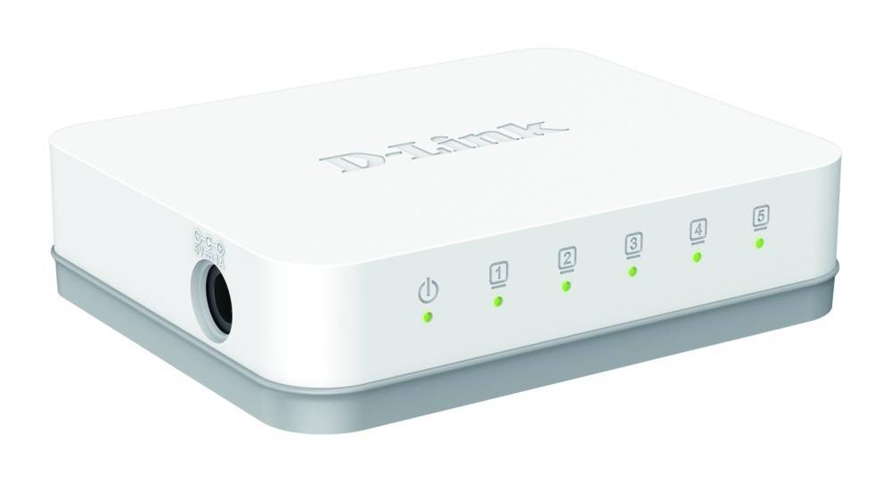 D-Link GO-SW-5G/E GO-SW-5G Netzwerk Switch 5 Port 1 GBit/s
