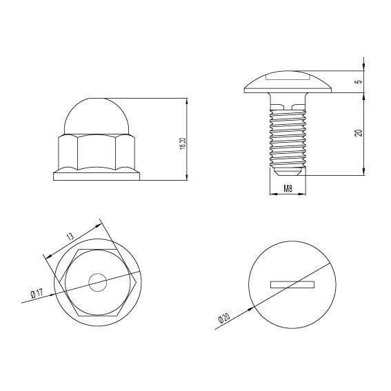 Unex Schrauben 66809
