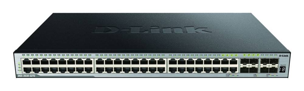 DLink Deutschland Gigabit Stack Switch DGS-3630-52TC/SI/E