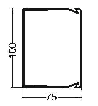Rehau NU-DIN Kanalunt./-oberteil NUDIN75100 sgr