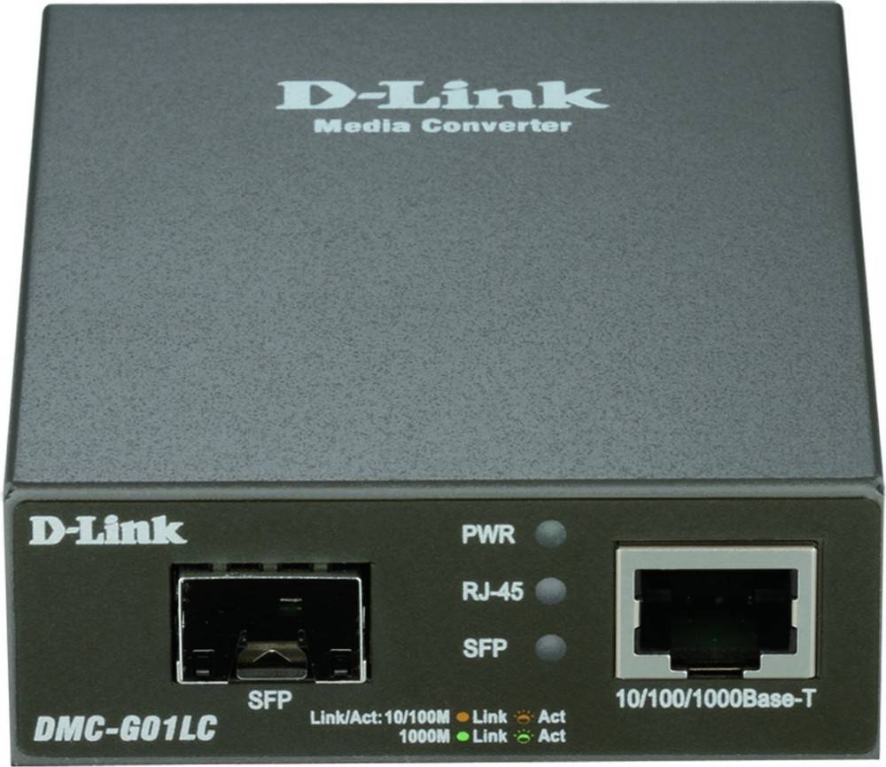 DLink Deutschland Ethernet SFP-Konverter DMC-G01LC/E